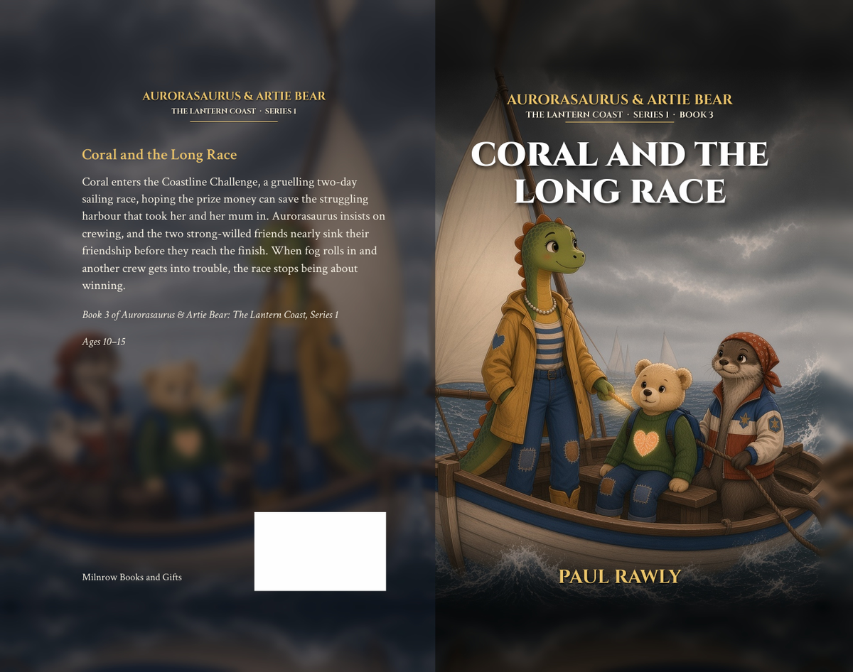 Coral and the Long Race (The Lantern Coast, Book 3) – Hardback