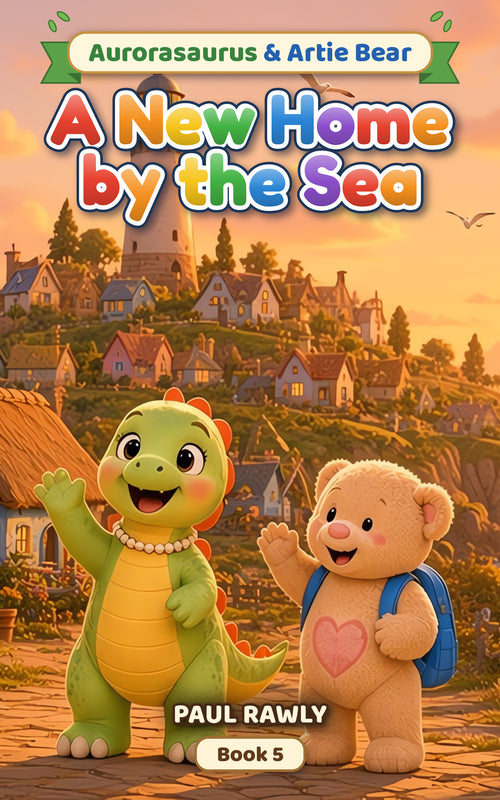 A New Home by the Sea (Aurorasaurus & Artie Bear, Book 5) cover