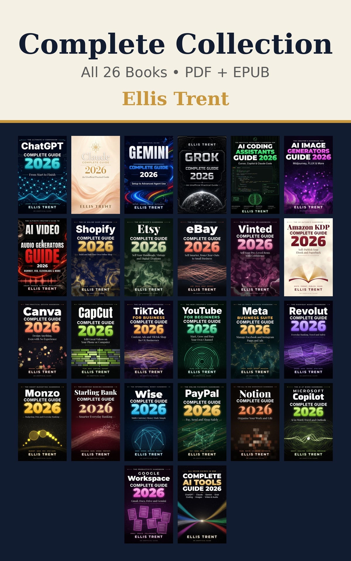 Ellis Trent Complete Collection (All 26 Books)